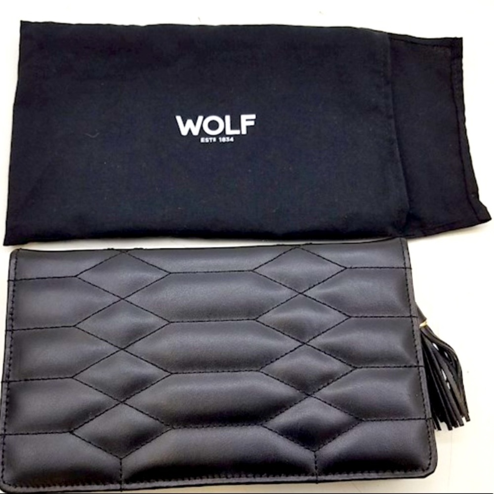 Wolf Caroline Large Travel Jewelry Case NIB
